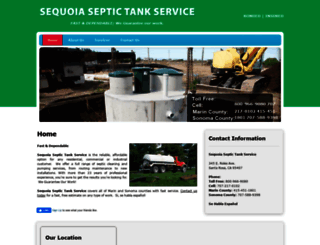 sequoiaseptictank.com screenshot