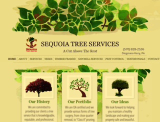sequoiatreeservices.net screenshot