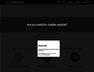 sequoiawebdesign.com screenshot