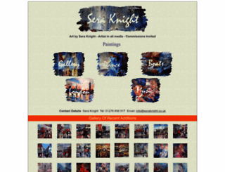 seraknight.co.uk screenshot