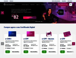 serasa.certificadodigital.com.br screenshot
