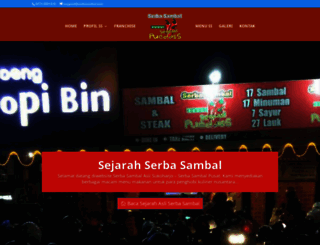 serbasambal.com screenshot