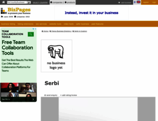 serbi.info screenshot