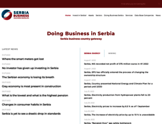 serbia-business.eu screenshot