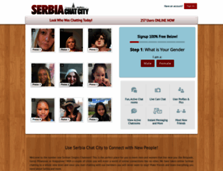 serbiachatcity.com screenshot