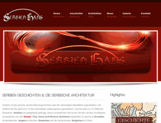 serbienhaus.com screenshot
