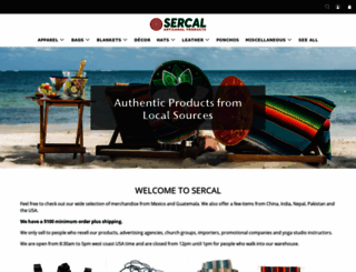 sercal.com screenshot