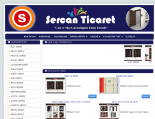 sercanticaret.com screenshot