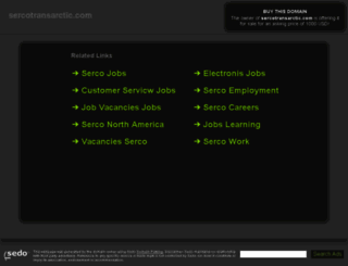 sercotransarctic.com screenshot