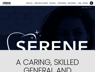 serenedentist.com screenshot