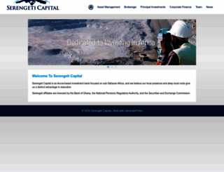 serengeticapital.com screenshot