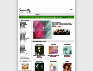 serenitysupply.com screenshot