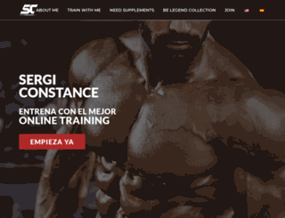 sergiconstance.com screenshot