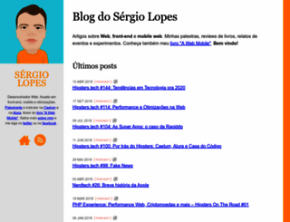 sergiolopes.org screenshot