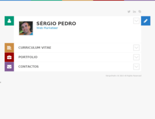 sergiopedro.pt screenshot