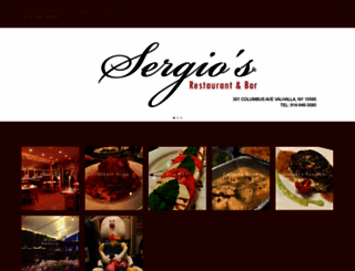 sergiosrestaurantandbar.com screenshot
