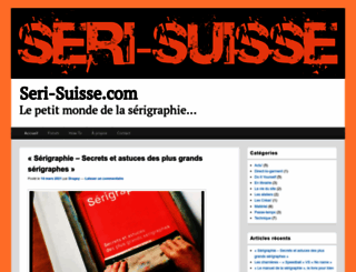 seri-suisse.com screenshot