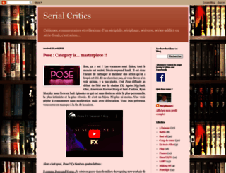 serialcritics.blogspot.fr screenshot