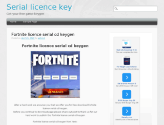 seriallicencekey.com screenshot