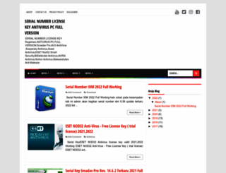 serialnumber-antiviruspc.blogspot.com.es screenshot