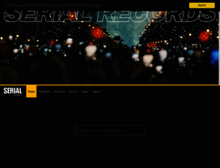 serialrecords.com screenshot
