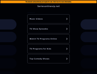 seriesonlinevip.net screenshot
