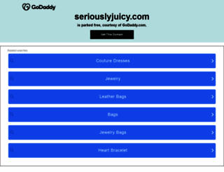 seriouslyjuicy.com screenshot