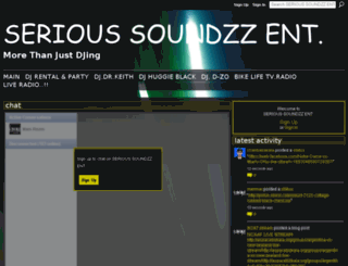 serioussoundzz.ning.com screenshot
