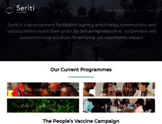 seriti.org.za screenshot