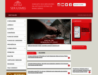 serjusmig.org.br screenshot