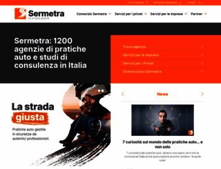 sermetra.it screenshot