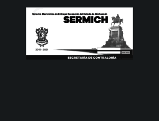 sermich.michoacan.gob.mx screenshot