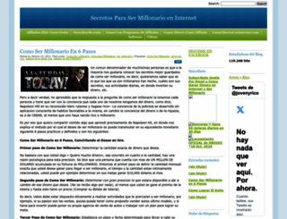 sermillonario.wordpress.com screenshot
