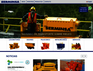 serminsa.com.pe screenshot