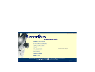 sermoes.com.br screenshot