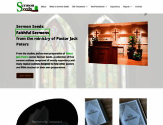 sermonseeds.org screenshot