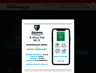 serpamotorsports.ca screenshot