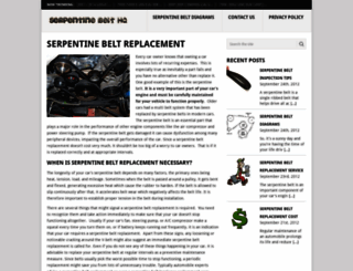 serpentinebelthq.com screenshot