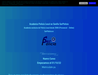 serpolicia.es screenshot