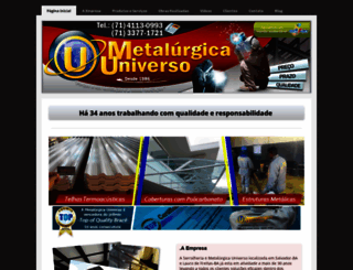 serralheriauniverso.com screenshot