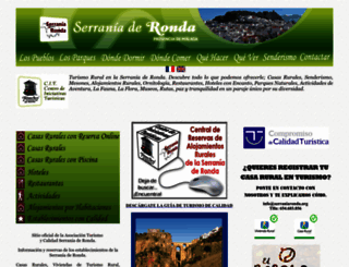 serraniaronda.org screenshot