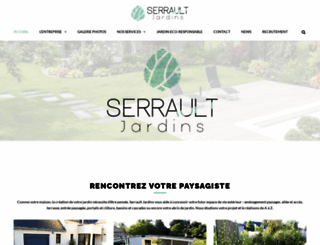 serrault.fr screenshot