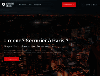 serrurier-pas-cher.net screenshot