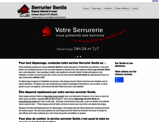 serrurier-senlis.ipsov.com screenshot