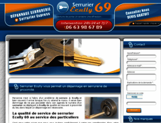 serrurierecully-69.fr screenshot