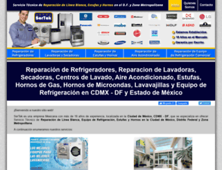 sertecdf.com.mx screenshot
