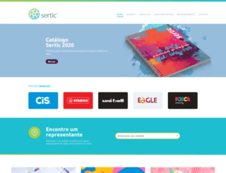 sertic.com.br screenshot
