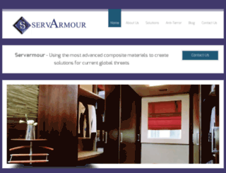 servarmour.com screenshot