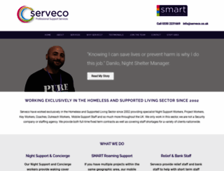 serveco.co.uk screenshot