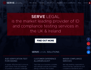servelegal.co.uk screenshot